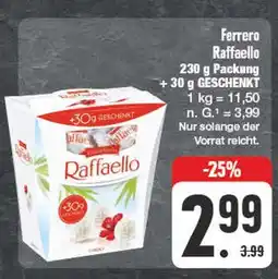 Edeka Ferrero raffaello Angebot