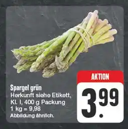 Edeka Spargel grün Angebot