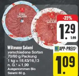 Edeka Wiltmann salami Angebot