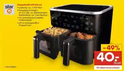 Netto Marken-Discount Star doppelheißluftfritteuse Angebot