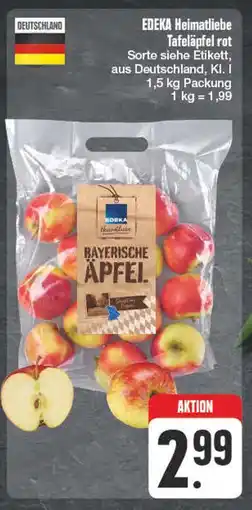 Edeka Edeka heimatliebe tafeläpfel rot Angebot