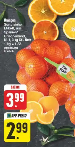 Edeka Big pack orangen Angebot