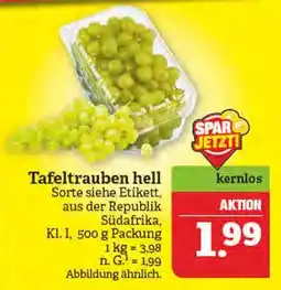 Marktkauf Tafeltrauben hell Angebot