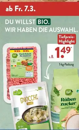 Aldi Süd Bio bio lebensmittel Angebot