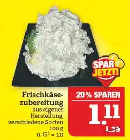 Marktkauf Frischkäsezubereitung Angebot