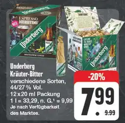 Edeka Underberg kräuter-bitter Angebot