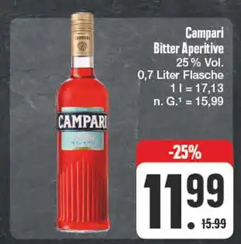 Edeka Campari bitter aperitive Angebot