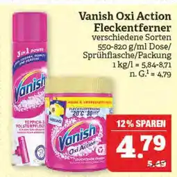 Marktkauf Vanish oxi action fleckentferner Angebot