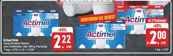 Edeka Actimel drink Angebot