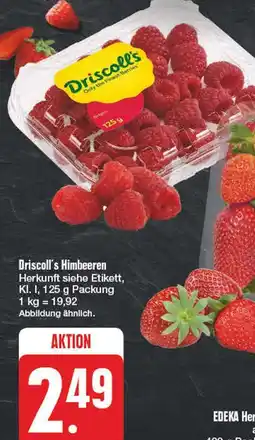 Edeka Driscoll's himbeeren Angebot