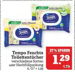 Marktkauf Tempo sanft & pflegend oder sanft & sensitiv Angebot