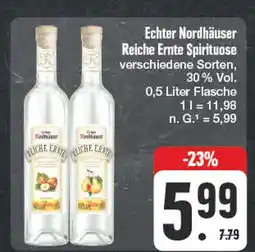 Edeka Echter nordhäuser reiche ernte spirituose Angebot