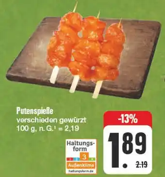 Edeka Putenspieße Angebot