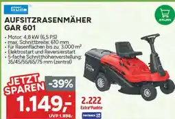 Marktkauf Güde aufsitzrasenmäher gar 601 Angebot