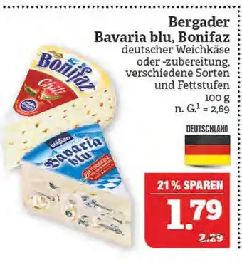 Marktkauf Bergader bavaria blu, bonifaz Angebot