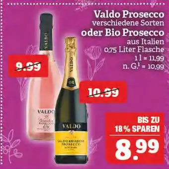 Marktkauf Valdo prosecco Angebot