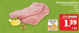 Marktkauf Schweineschnitzel Angebot