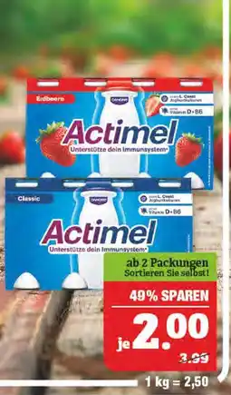 Marktkauf Danone erdbeere oder classic Angebot