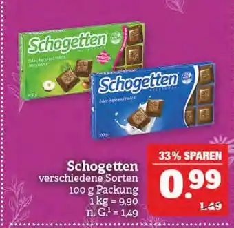 Marktkauf Schogetten schogetten Angebot