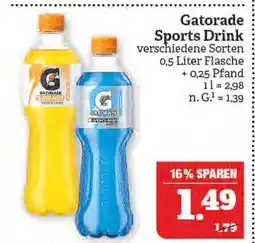 Marktkauf Gatorade sports drink Angebot