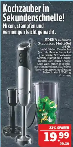 Marktkauf Edeka zuhause stabmixer multi-set stm1 Angebot