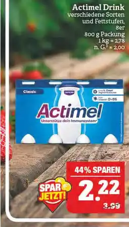 Marktkauf Actimel drink Angebot