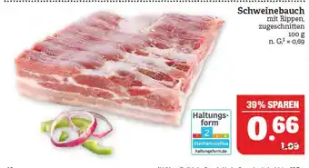 Marktkauf Schweinebauch Angebot