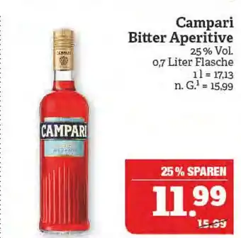 Marktkauf Campari bitter aperitive Angebot