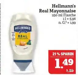 Marktkauf Hellmann's real mayonnaise Angebot