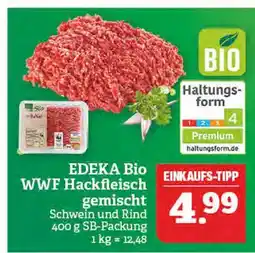 Marktkauf Edeka bio wwf hackfleisch gemischt Angebot