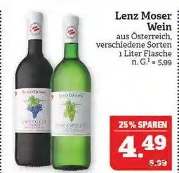 Marktkauf Lenz moser zweigelt oder grüner veltliner Angebot