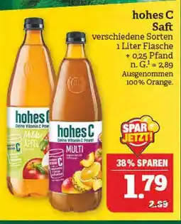 Marktkauf Hohes c saft Angebot