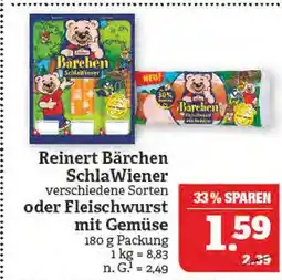 Marktkauf Reinert bärchen schlawiener Angebot