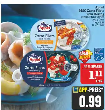 Marktkauf Appel zarte filets Angebot