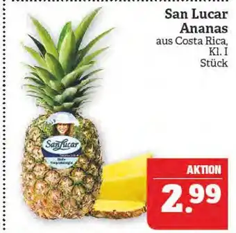 Marktkauf San lucar ananas Angebot