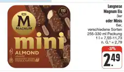 nah & gut Langnese magnum eis Angebot