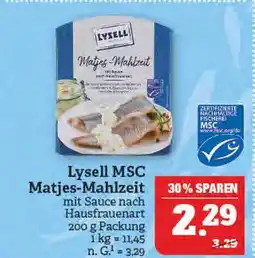 Marktkauf Lysell msc matjes-mahlzeit Angebot