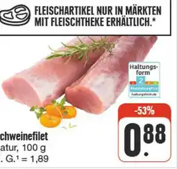 nah & gut Schweinefilet Angebot