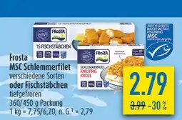 diska Frosta schlemmerfilet oder fischstäbchen Angebot