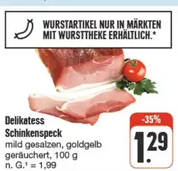 nah & gut Delikatess schinkenspeck Angebot