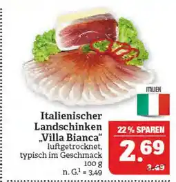 Marktkauf Villa bianca italienischer landschinken Angebot