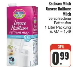 nah & gut Sachsen milch unsere haltbare Angebot