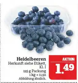 Marktkauf Heidelbeeren Angebot