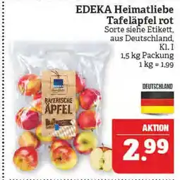 Marktkauf Edeka heimatliebe tafelläpfel rot Angebot