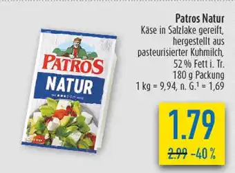 diska Patros natur Angebot