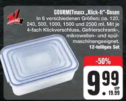 E-Center Gourmetmaxx klick-it-dosen Angebot