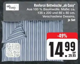 E-Center Ebosy renforcé bettwäsche oh cosy Angebot