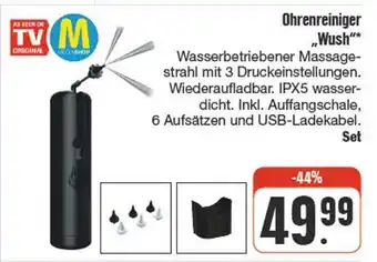 nah & gut Mediashop ohrenreiniger wush Angebot