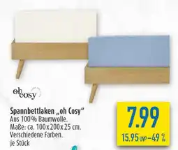 diska Oh cosy spannbettlaken Angebot