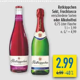 diska Rotkäppchen sekt oder fruchtsecco Angebot